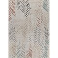 Lr Resources LR Resources DUNEC81661WLB7995 Abstract Arrows Rectangle Area Rug - Multi Color DUNEC81661WLB7995